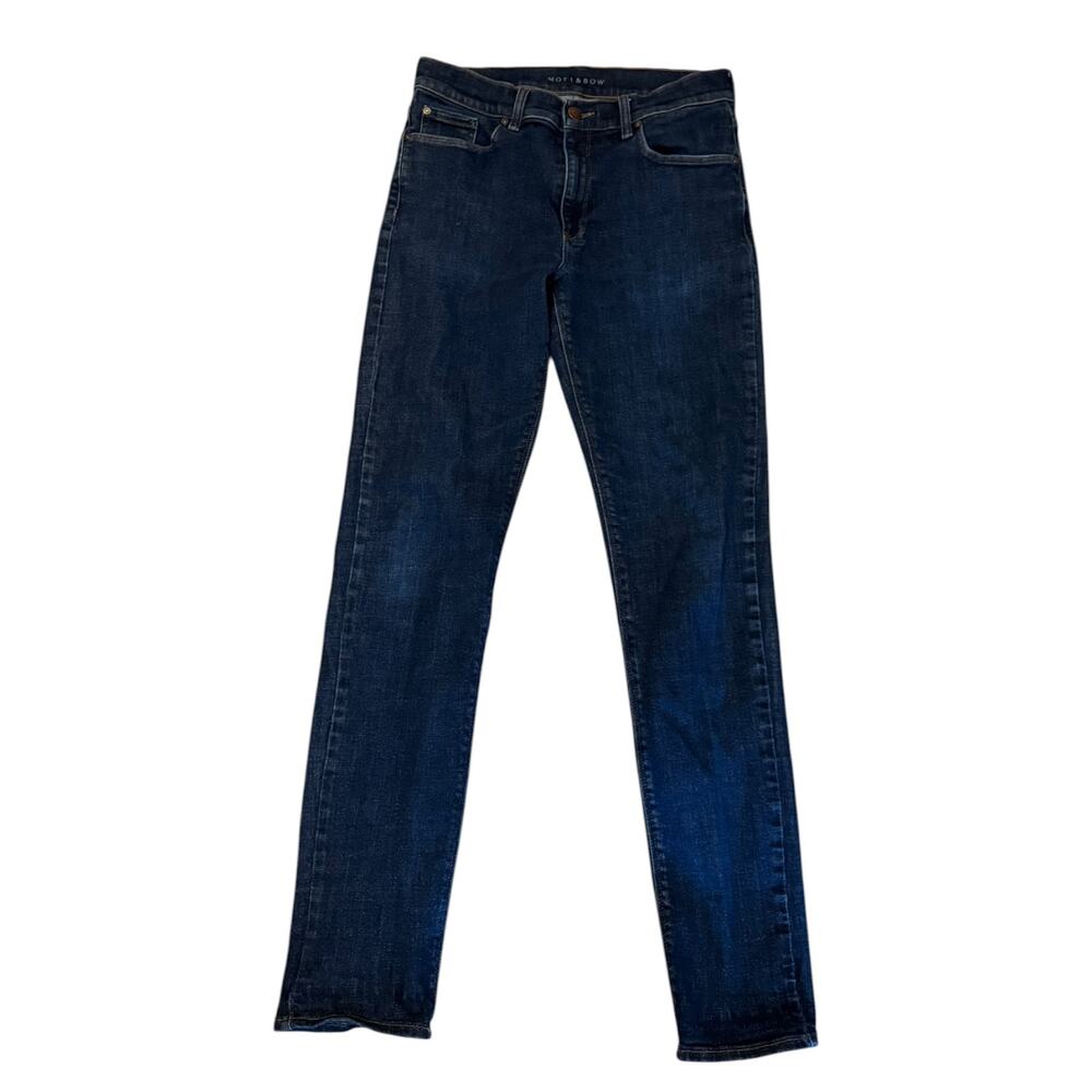 Mott & Bow Dark Blue Skinny Jeans Size 32x32